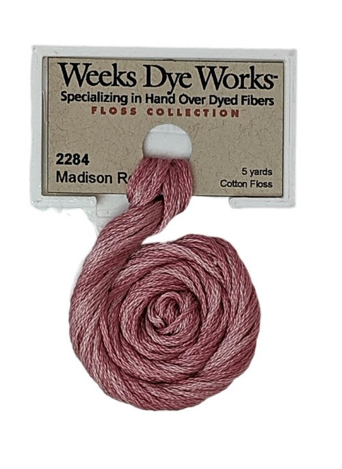 Weeks Dye Works 6 Strand Floss / 2284 Madison Rose