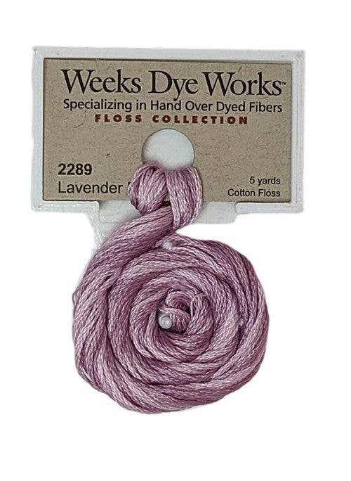 Weeks Dye Works 6 Strand Floss / 2289 Lavender Rose