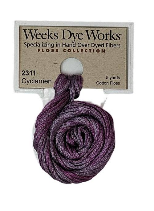 Weeks Dye Works 6 Strand Floss / 2311 Cyclamen