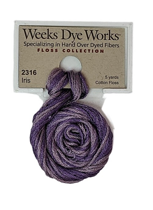 Weeks Dye Works 6 Strand Floss / 2316 Iris