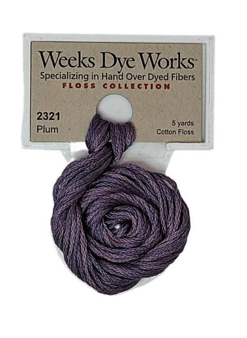 Weeks Dye Works 6 Strand Floss / 2321 Plum