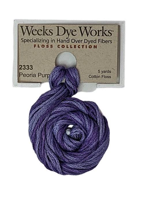 Weeks Dye Works 6 Strand Floss / 2333 Peoria Purple