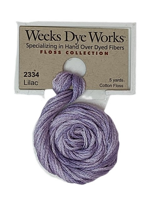 Weeks Dye Works 6 Strand Floss / 2334 Lilac