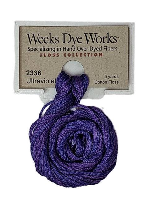 Weeks Dye Works 6 Strand Floss / 2336 Ultraviolet