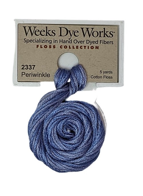 Weeks Dye Works 6 Strand Floss / 2337 Periwinkle