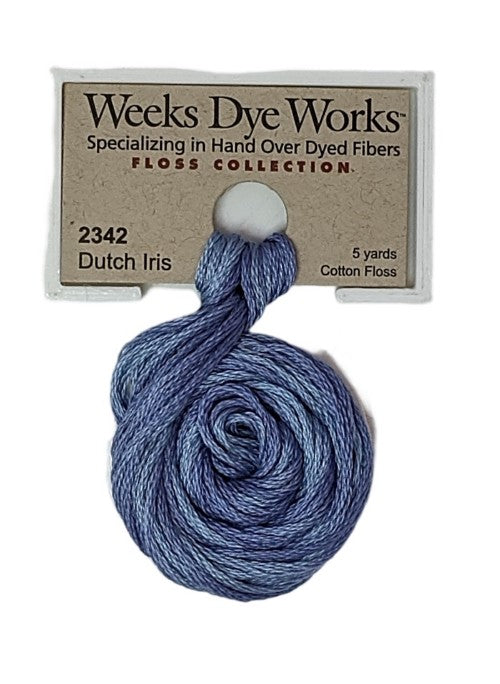 Weeks Dye Works 6 Strand Floss / 2342 Dutch Iris