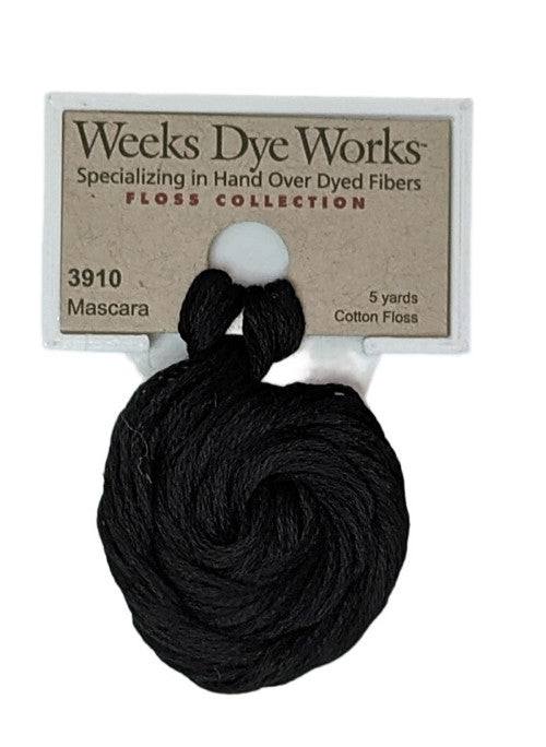 Weeks Dye Works 6 Strand Floss / 3910 Mascara