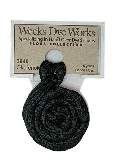 Weeks Dye Works 6 Strand Floss / 3940 Okefenokee