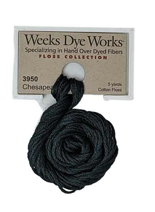 Weeks Dye Works 6 Strand Floss / 3950 Chesapeake