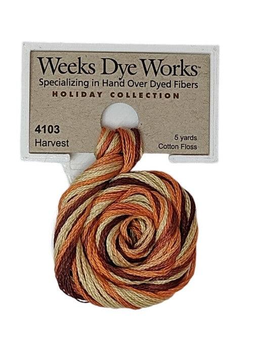 Weeks Dye Works 6 Strand Floss / 4103 Harvest