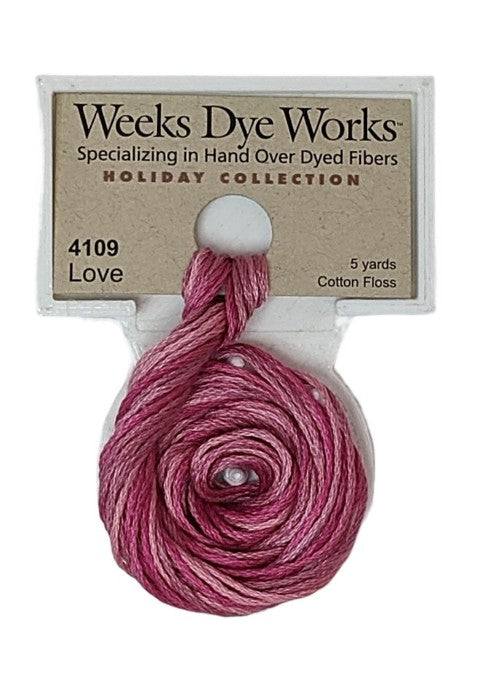 Weeks Dye Works 6 Strand Floss / 4109 Love