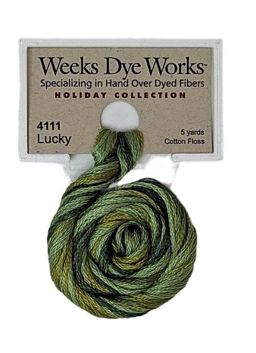 Weeks Dye Works 6 Strand Floss / 4111 Lucky