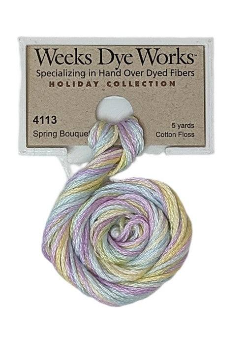 Weeks Dye Works 6 Strand Floss / 4113 Spring Bouquet