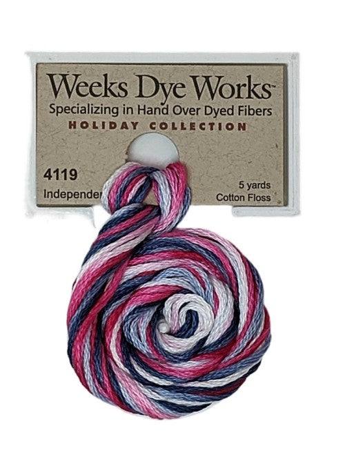 Weeks Dye Works 6 Strand Floss / 4119 Independence