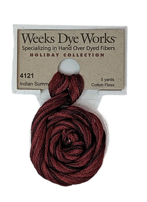 Weeks Dye Works 6 Strand Floss / 4121 Indian Summer