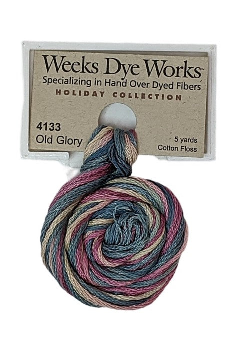 Weeks Dye Works 6 Strand Floss / 4133 Old Glory