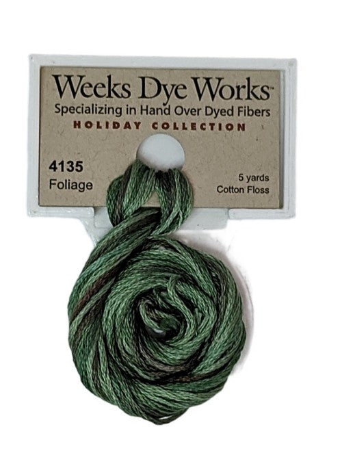 Weeks Dye Works 6 Strand Floss / 4135 Foliage