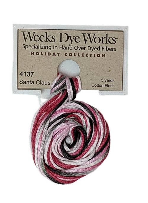 Weeks Dye Works 6 Strand Floss / 4137 Santa Claus