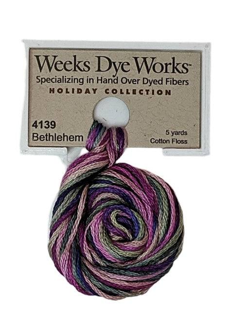 Weeks Dye Works 6 Strand Floss / 4139 Bethlehem