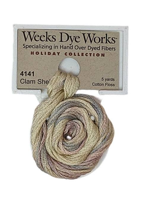 Weeks Dye Works 6 Strand Floss / 4141 Clam Shell