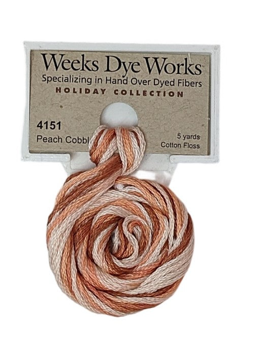 Weeks Dye Works 6 Strand Floss / 4151 Peach Cobbler