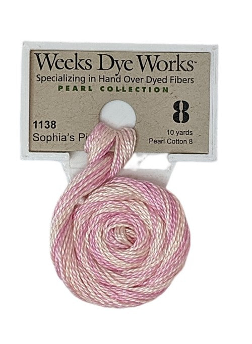 Weeks Dye Works Pearl Cotton #8 / 1138 Sophias Pink