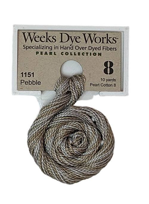 Weeks Dye Works Pearl Cotton #8 / 1151 Pebble