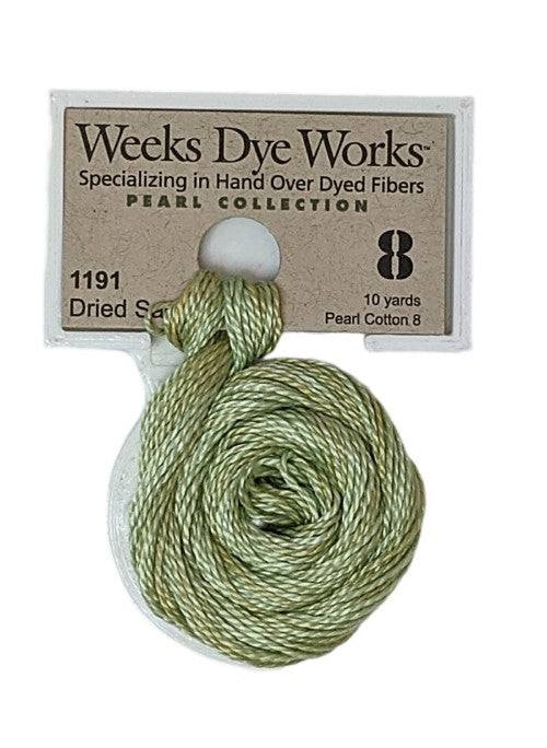 Weeks Dye Works Pearl Cotton #8 / 1191 Dried Sage