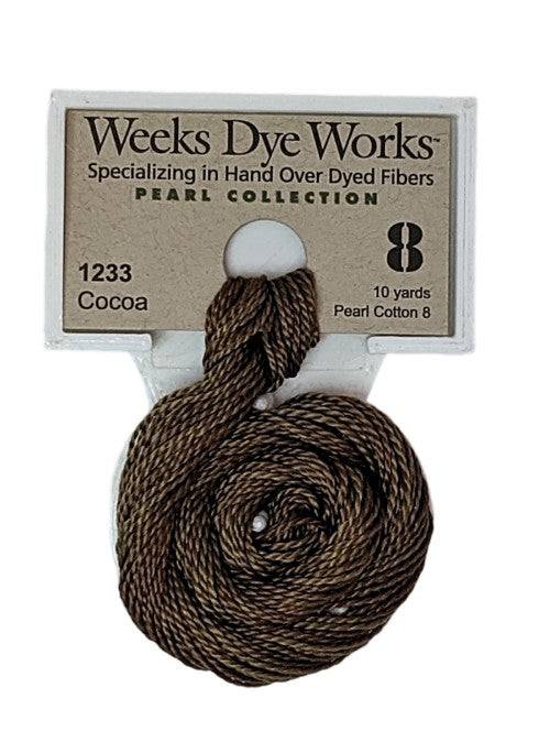 Weeks Dye Works Pearl Cotton #8 / 1233 Cocoa