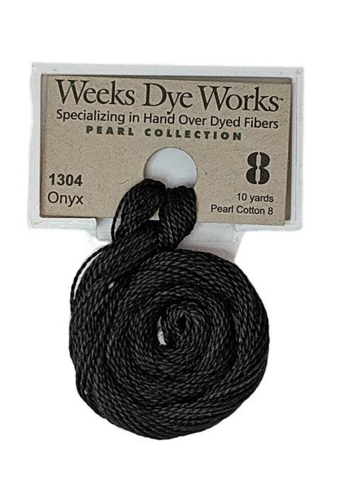 Weeks Dye Works Pearl Cotton #8 / 1304 Onyx