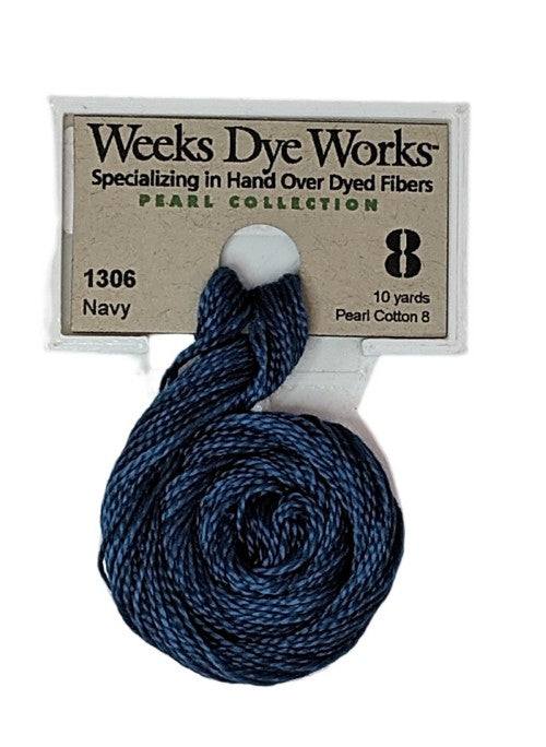 Weeks Dye Works Pearl Cotton #8 / 1306 Navy