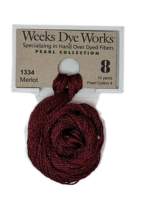 Weeks Dye Works Pearl Cotton #8 / 1334 Merlot