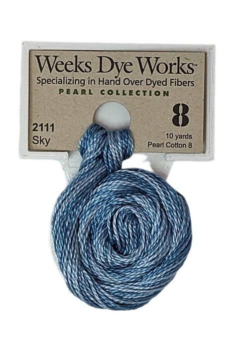 Weeks Dye Works Pearl Cotton #8 / 2111 Sky