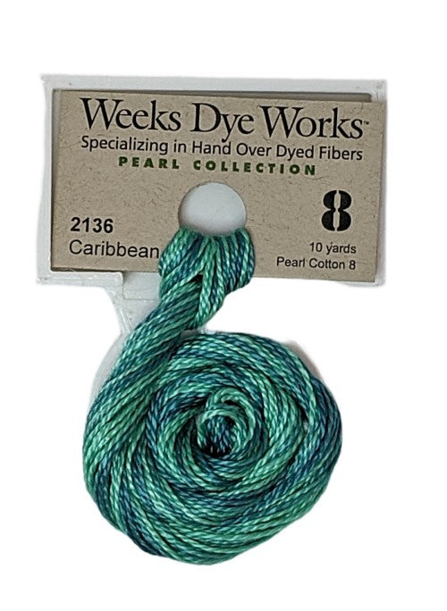 Weeks Dye Works Pearl Cotton #8 / 2136 Caribbean