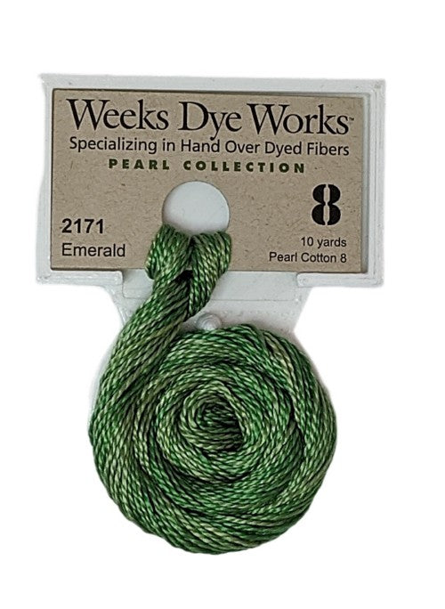 Weeks Dye Works Pearl Cotton #8 / 2171 Emerald