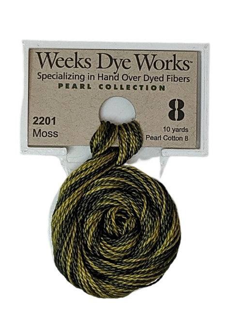 Weeks Dye Works Pearl Cotton #8 / 2201 Moss