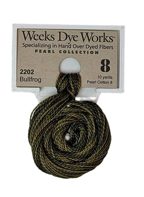 Weeks Dye Works Pearl Cotton #8 / 2202 Bullfrog