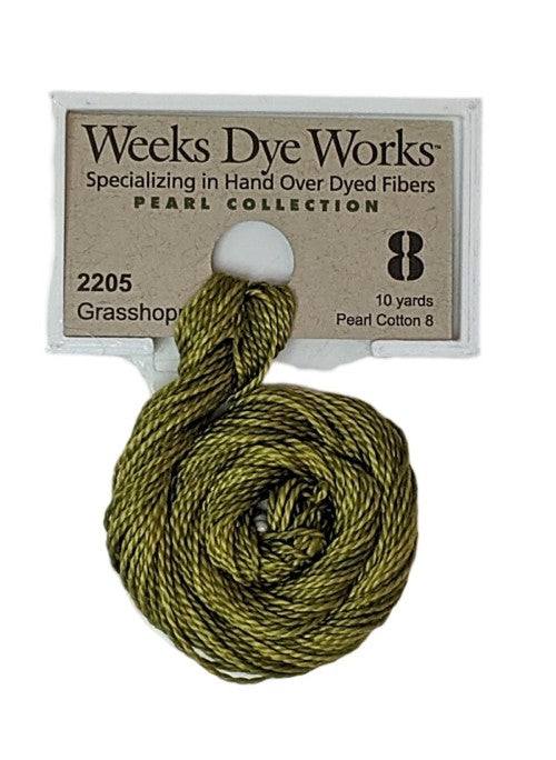 Weeks Dye Works Pearl Cotton #8 / 2205 Grasshopper