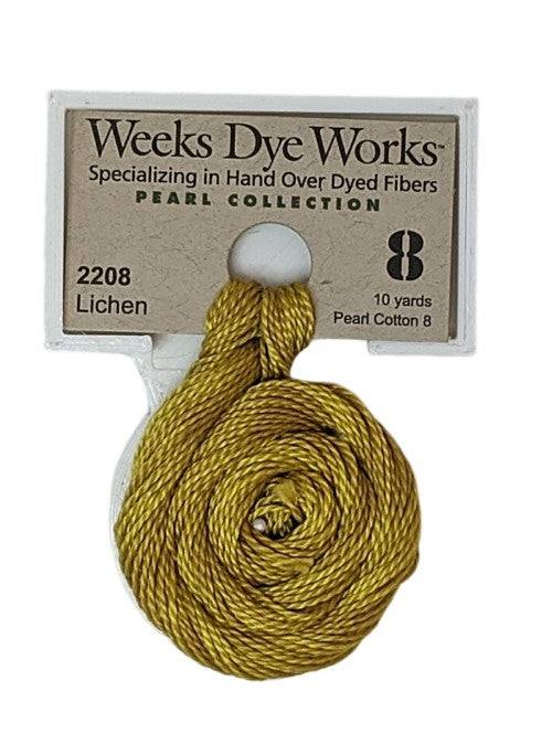 Weeks Dye Works Pearl Cotton #8 / 2208 Lichen