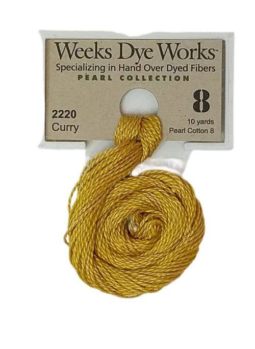 Weeks Dye Works Pearl Cotton #8 / 2220 Curry