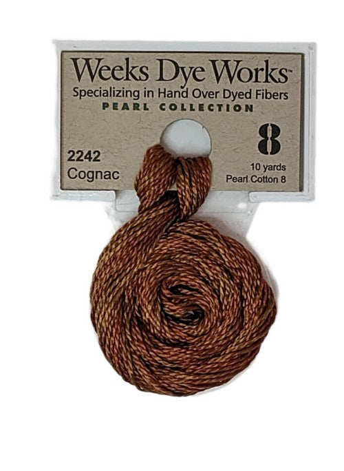 Weeks Dye Works Pearl Cotton #8 / 2242 Cognac