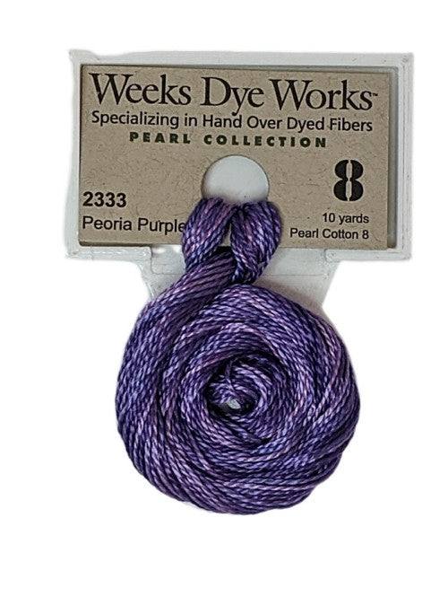 Weeks Dye Works Pearl Cotton #8 / 2333 Peoria Purple