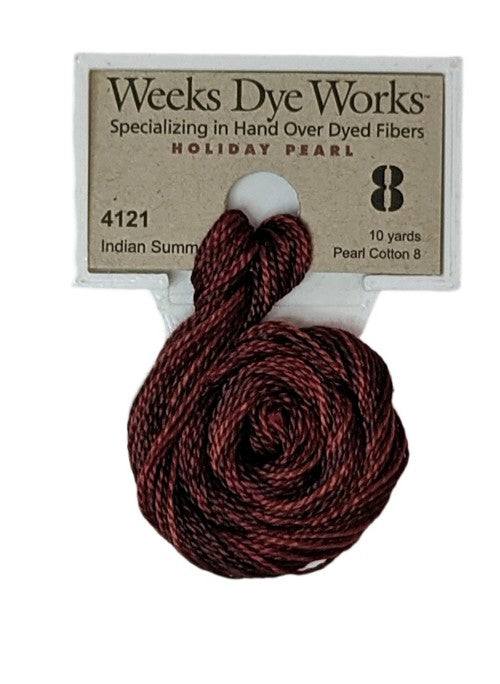 Weeks Dye Works Pearl Cotton #8 / 4121 Indian Summer