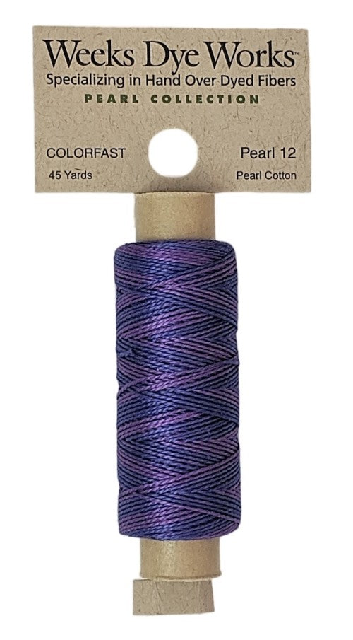 Weeks Dye Works Pearl Cotton #12 / 2336 Ultraviolet