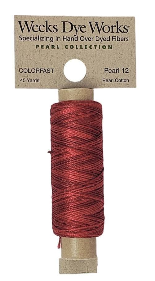 Weeks Dye Works Pearl Cotton #12 / 2266 Turkish Red