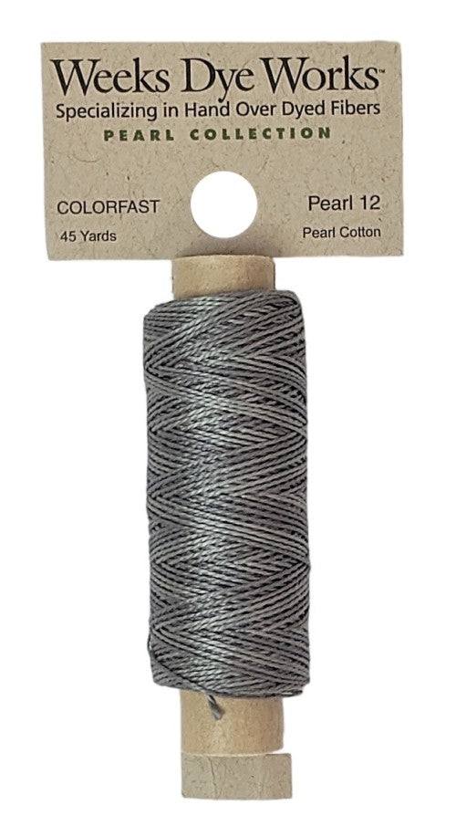 Weeks Dye Works Pearl Cotton #12 / 1154 Graphite