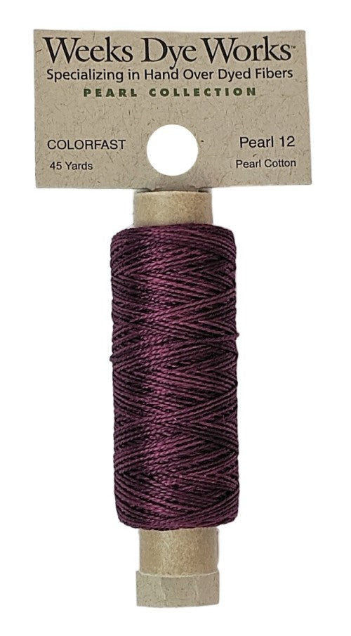 Weeks Dye Works Pearl Cotton #12 / 1339 Bordeaux