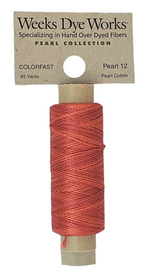 Weeks Dye Works Pearl Cotton #12 / 2245 Grapefruit