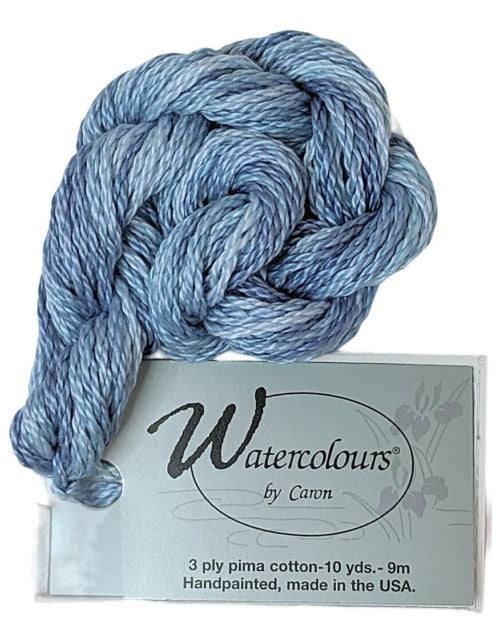 Caron Collection Hand Dyed Watercolours / 159 Silver Blue