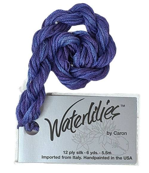 Caron Collection Hand Dyed Waterlilies / 232 African Violet